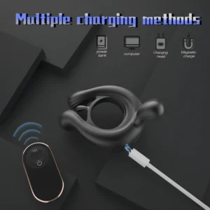 Unicorn-RCT Vibrating Cock ring vibrator and breast pleasure - Image 8