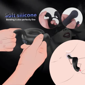 Unicorn-RCT Vibrating Cock ring vibrator and breast pleasure - Image 4