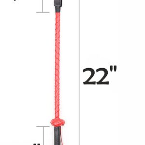 Red & Black Whip - Riding Crop - Image 4