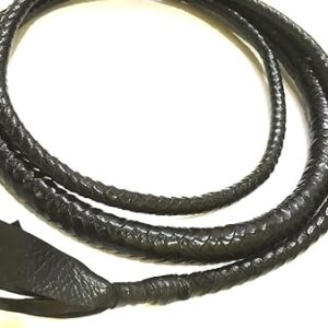 BDSM Punishment Long Black Whip - Image 6