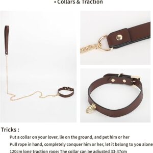 Brown Leather BDSM Bundle Set - Image 6