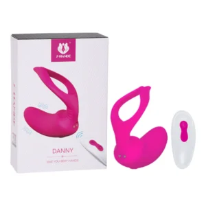 Couples Anal Toy with Vibrator Cock Ring - Image 9