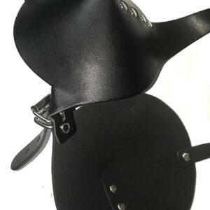Black Sexy PU Bra - Image 3