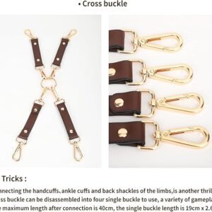 Brown Leather BDSM Bundle Set - Image 8