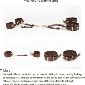 Brown Leather BDSM Bundle Set - Image 7