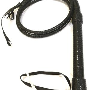 BDSM Punishment Long Black Whip - Image 7