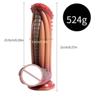 Fisting Masturbator Dildo Monster - Lesbian Gay Vibrator for Men and Women, Big Silicone Anal Plug, Adult Sex Toys, Silica Gel, Monster - Image 7