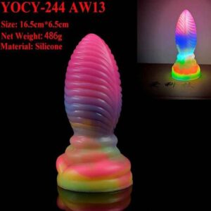 Ancient Mythical Beast Desert Dildo - Liquid silicone - Glow in Dark Series - Image 1