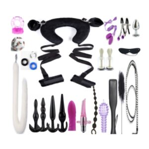 Full 21-Piece BDSM Bondage Set