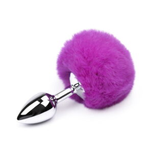 Fluffy Rabbit Tail Butt Plug - Image 3