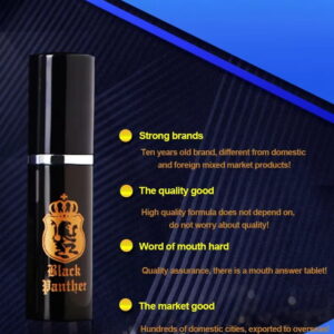 Black Panther mens external delay spray - Image 3