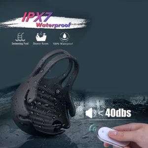 Mens Balls Nest Vibrator Cock Ring - Image 5