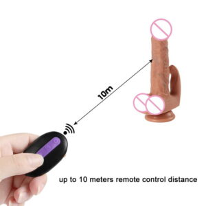 Vigor Vibrating Wireless Dildo - Image 9