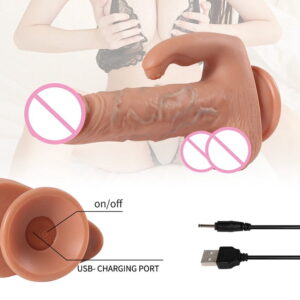 Vigor Vibrating Wireless Dildo - Image 5