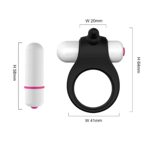 Duet Vibrating Cock Ring - Image 5