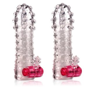 Filthy Vibration Penis Sleeve TPE Transparent 13 x 4cm - Image 1