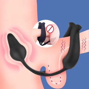 Todas Vibrator Cock Ring & Vibrator Butt Plug - Image 3
