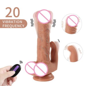 Vigor Vibrating Wireless Dildo - Image 11