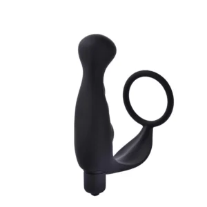 Alluring Vibrator Anal Plug With Ring Silicone - Image 2