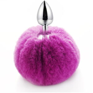 Fluffy Rabbit Tail Butt Plug - Image 5