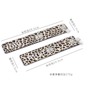 Leopard Print Bondage Kit - Image 4
