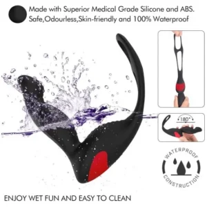 Men's Prostate Vibrator & Cock Ring - Image 11
