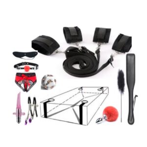 Restrained Revelations 10-Piece Bondage Set