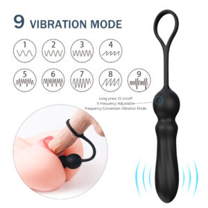 Becky's Vibrating Butt Plug with Cock Ring - Image 7