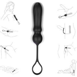 Becky's Vibrating Butt Plug with Cock Ring - Image 8