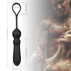 Becky's Vibrating Butt Plug with Cock Ring - Image 3