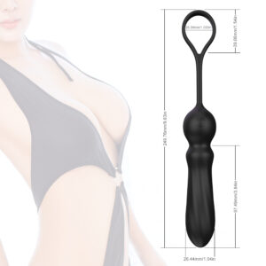 Becky's Vibrating Butt Plug with Cock Ring - Image 4
