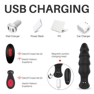 The Dragon - Vibrating Butt Plug - Image 4
