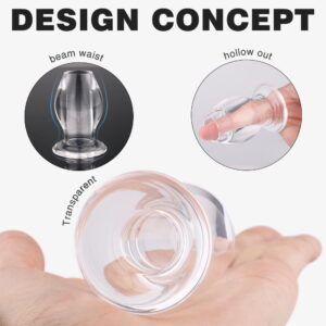 Gape Kings Transparent Hole Stretcher 3 Pack - Image 5