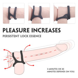 Triple Lock Cock Ring - Image 3