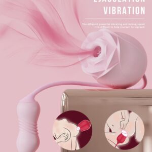 Sucking Flower 5 Rose Shaped Vibrator - Image 8