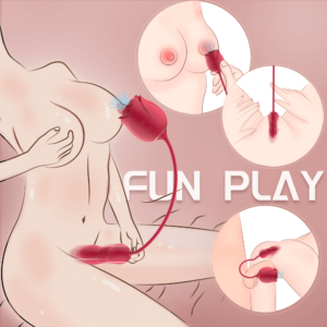 Sucking Flower 5 Rose Shaped Vibrator - Image 5