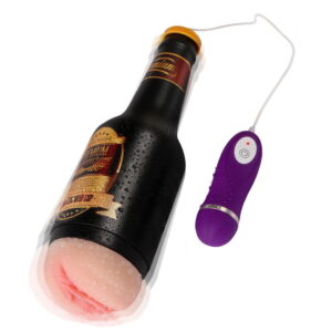 Beer Bottle Shaped Vibrating Flesh Light