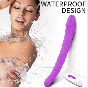 Double Ended Vibrating Dildo (with Remote) - Image 3