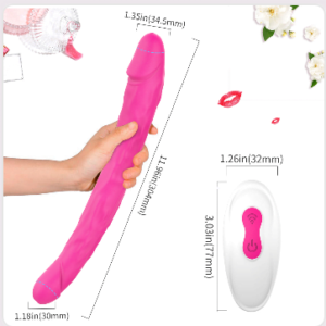 Double Ended Vibrating Dildo (with Remote) - Image 6