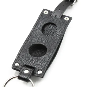 Leather Bondage Strap On Pants - Image 5