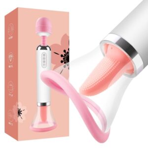 Lollipop Double Ended Vibrator with Tongue - Image 6