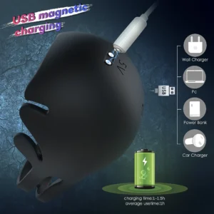 Mens Balls Nest Vibrator Cock Ring - Image 2