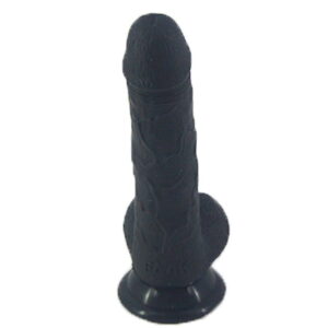 Dildo - Skinny Sammy's Black Double Layer Dildo 7x1.47 inch - Image 2