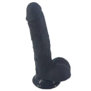 Dildo - Skinny Sammy's Black Double Layer Dildo 7x1.47 inch - Image 4