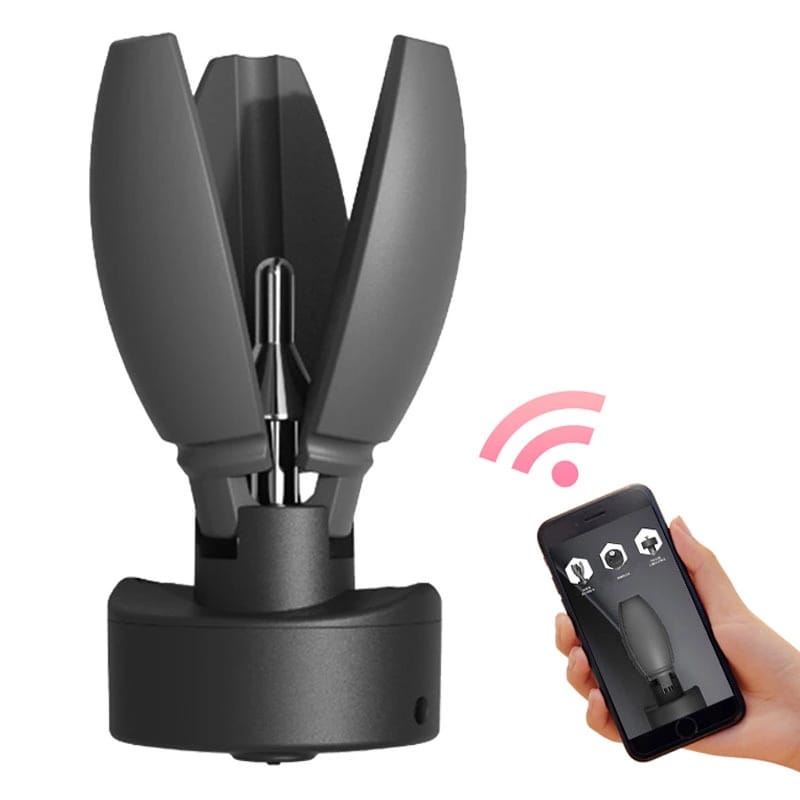 Pear Flower Expanding Butt Plug Bluetooth