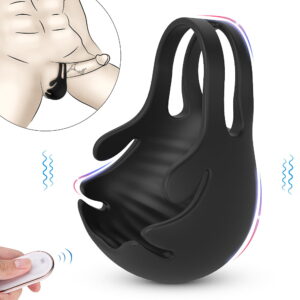 Mens Balls Nest Vibrator Cock Ring - Image 1