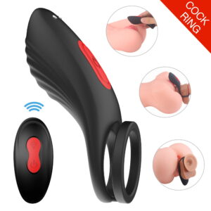 Mens Vibrating Cock Ring Remote Controlled - Image 1