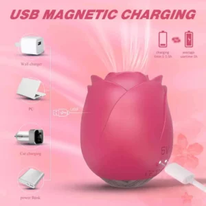 Sucking Flower 2 Rose Shaped Vibrator - Image 11