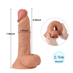 Super Realistic Dildo 19 cm - Image 11