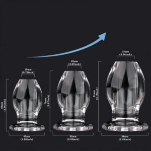 Gape Kings Transparent Hole Stretcher 3 Pack - Image 12